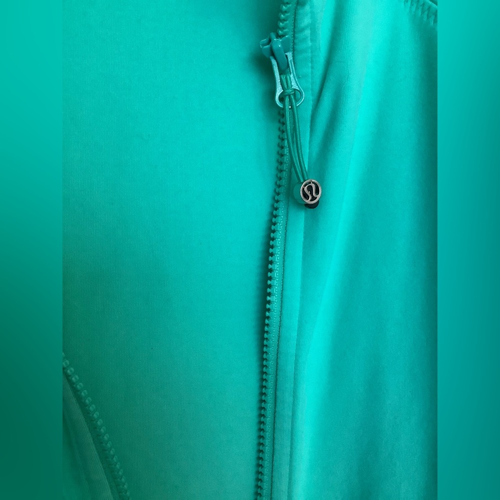 Lululemon Nice Asana Jacket Bali Breeze Size 8 - Picture 7 of 8